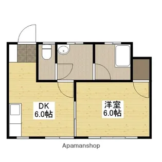 山﨑ビル【3階】の間取り