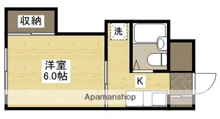 コーポ藤土【4階】の間取り