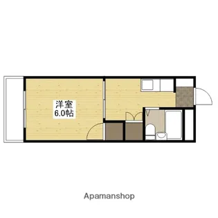 グレイス米田【4階】の間取り