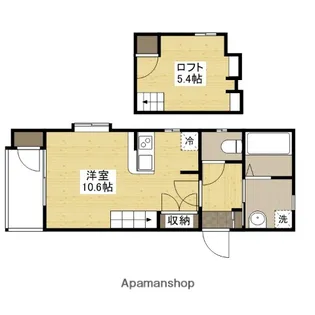 セントヒルズ横川新町【1階】の間取り