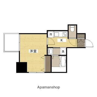 アーバンルーム平和大通り【7階】の間取り
