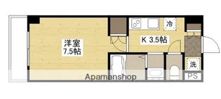アトラクティブハイム【5階】の間取り