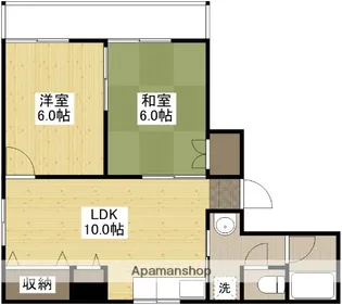 結城ビル【4階】の間取り