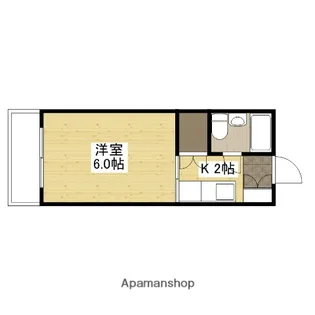 アメニティ長束Ⅱ【3階】の間取り