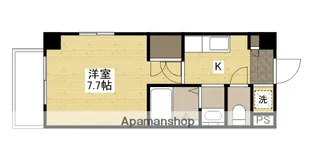 リバーサイド夢園【1階】の間取り