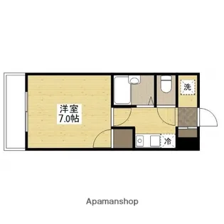 Mエスタシオン【1階】の間取り
