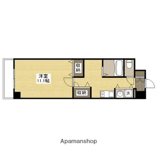 LE CHAT 壱番館【4階】の間取り