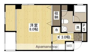 セレクト縮景園【7階】の間取り