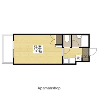 白島森野ビル【10階】の間取り