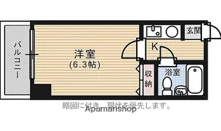 プルメリア南観音【4階】の間取り