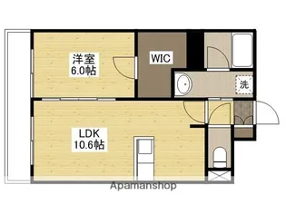 ベーネ宇品【2階】の間取り