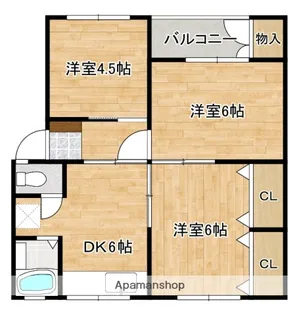杉山ビル【4階】の間取り