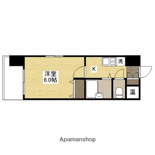 チェリス本田【2階】の間取り