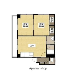 大上ビル2【3階】の間取り