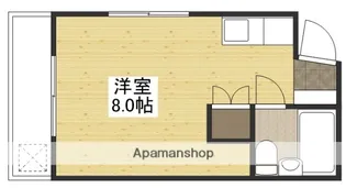 こすもす隼田【2階】の間取り