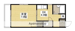 プロスパーヤマモト【2階】の間取り