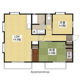 ロータス宮本【2階】の間取り
