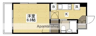 クルーズマンション【206号室】の間取り