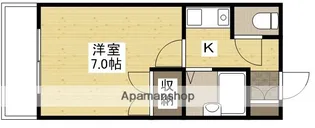 カルティエ城北通り【9階】の間取り