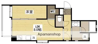 オプレ横川【4階】の間取り