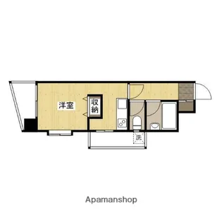 リバーフォレスト河原町(旧 第2リヴィエール香川)【5階】の間取り