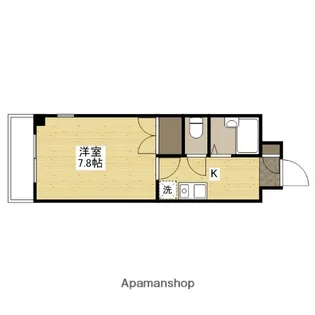 ドミールウエスト【3階】の間取り