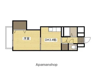 リバーサイド堺町【5階】の間取り