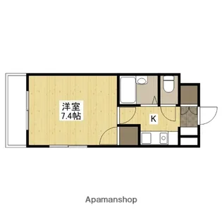 ソレーユ西山【3階】の間取り