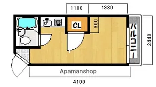 パオ広瀬84ビル【4階】の間取り