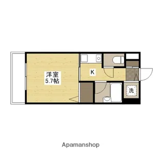 Mビル鈴が台【3階】の間取り