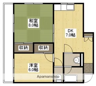 グリンピア【1階】の間取り