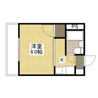 メゾンワールド【404号室】の間取り