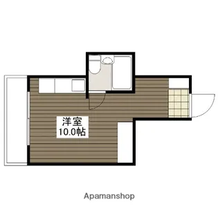 コーポ佐瀬【5階】の間取り