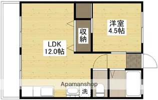 山田ビル【3階】の間取り