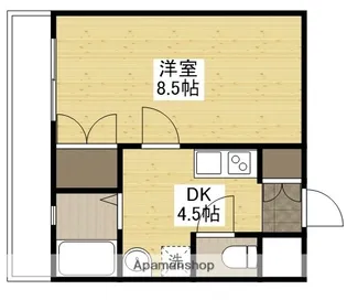 メルポート宇品神田【2階】の間取り