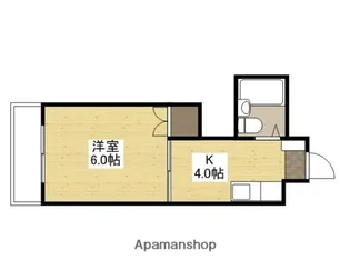 ホワイトヴィラ【2階】の間取り
