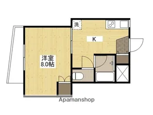フェリーチェ大町駅前【2階】の間取り