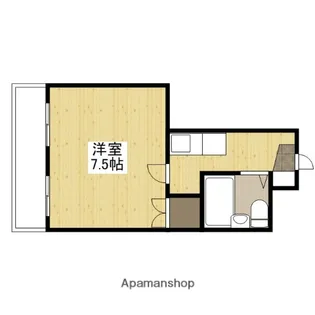 メゾン楠木【4階】の間取り