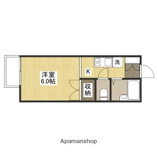 ハイムモーリス【1階】の間取り