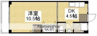 倉本ビル【4階】の間取り