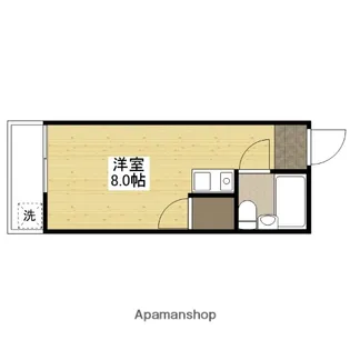 パステルクボ16【4階】の間取り