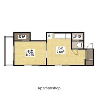 グレイシャス大手町【3階】の間取り