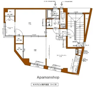 モチダビル【3階】の間取り