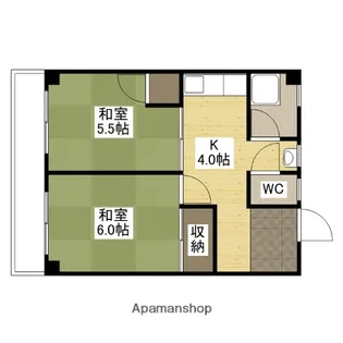 月森ビル【4階】の間取り