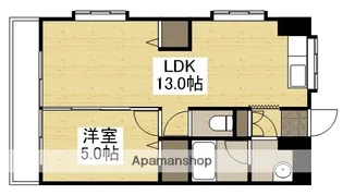 北野ビル【4階】の間取り