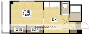 ロッコー第2三川町グランドマンション【3階】の間取り