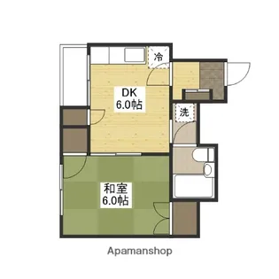 安田ビル新館【4階】の間取り