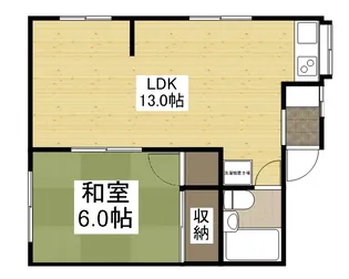 メゾンイノウエ【1階】の間取り