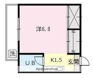 田川ビル【4階】の間取り