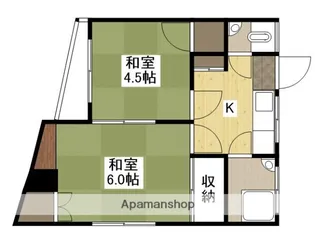 坂本ビル【2階】の間取り